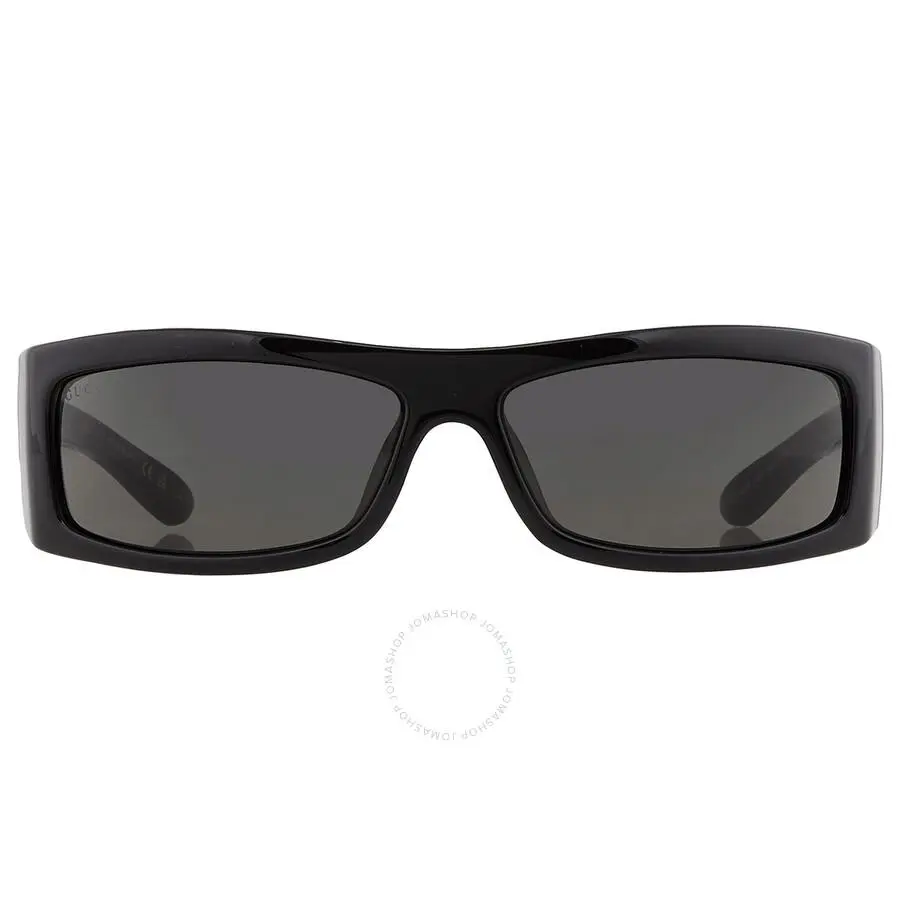Gucci Grey Wrap Men's Sunglasses GG1492SA 001 64