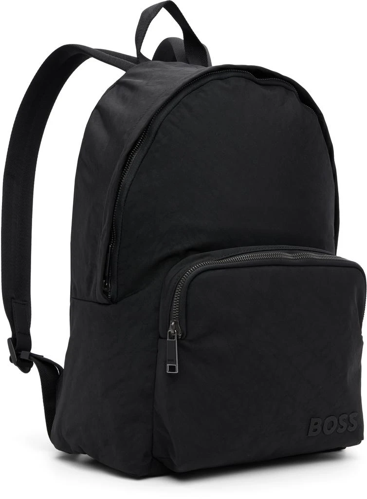 Hugo Boss Black Coated Canvas Backpack 2