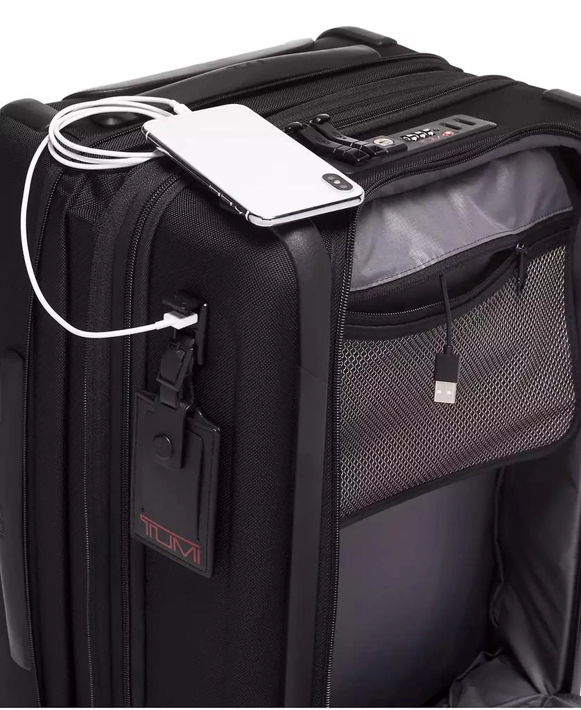 Tumi Alpha 3 International Expandable 4 Wheeled Carry-On Spinner Suitcase 5