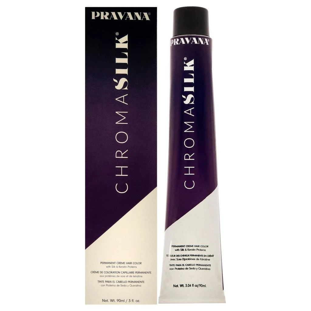 Pravana ChromaSilk Creme Hair Color - 7.35 Golden Mahogany Blonde by  for Unisex - 3 oz Hair Color 1