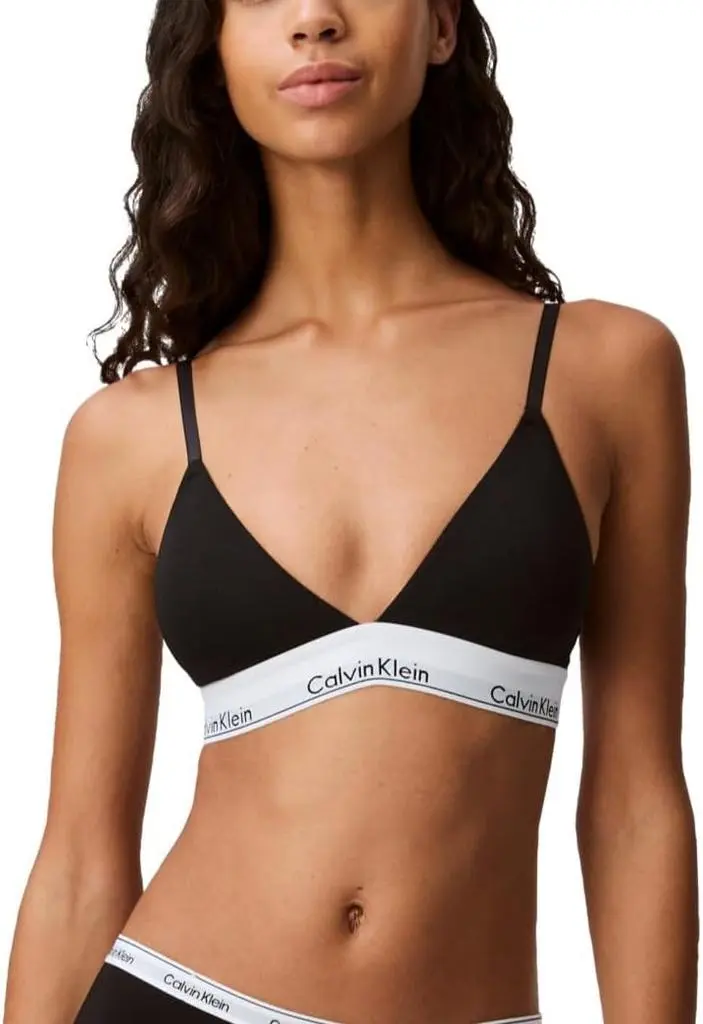Calvin Klein Calvin Klein Women's Modern Cotton Lightly Lined Triangle Wireless Bralette