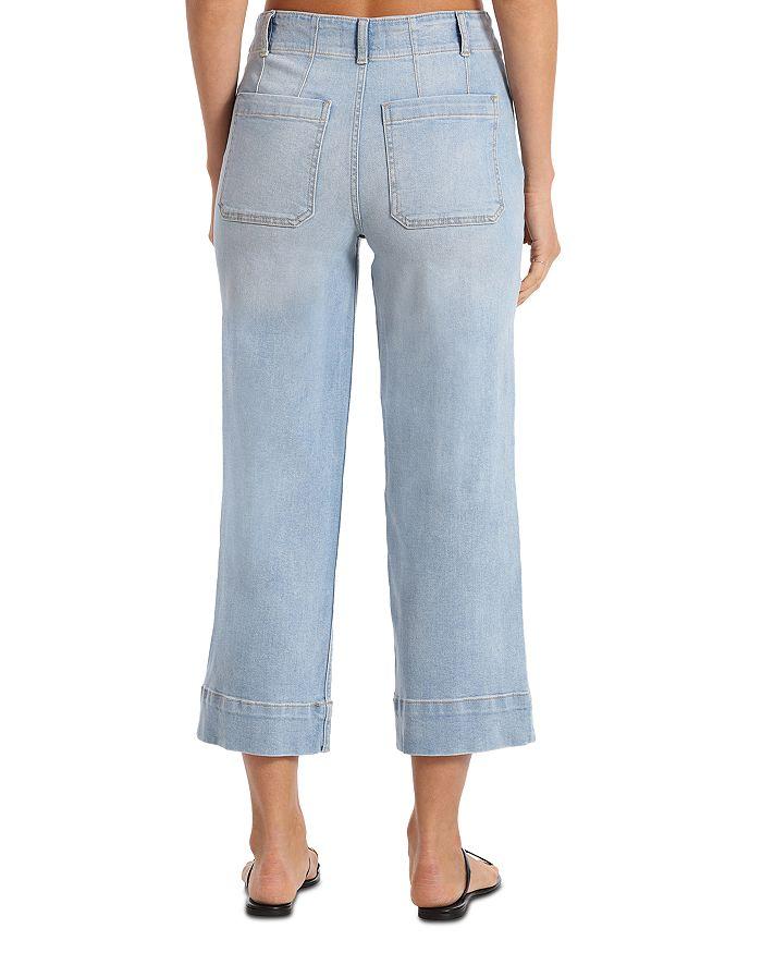 Bagatelle High Rise Cropped Straight Jeans in Siene Wash