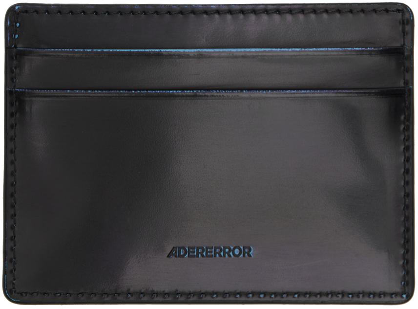 ADER error Black Logo Card Holder