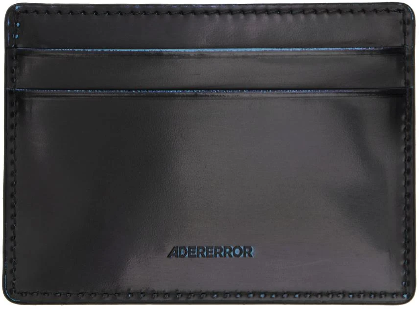 ADER error Black Logo Card Holder 1