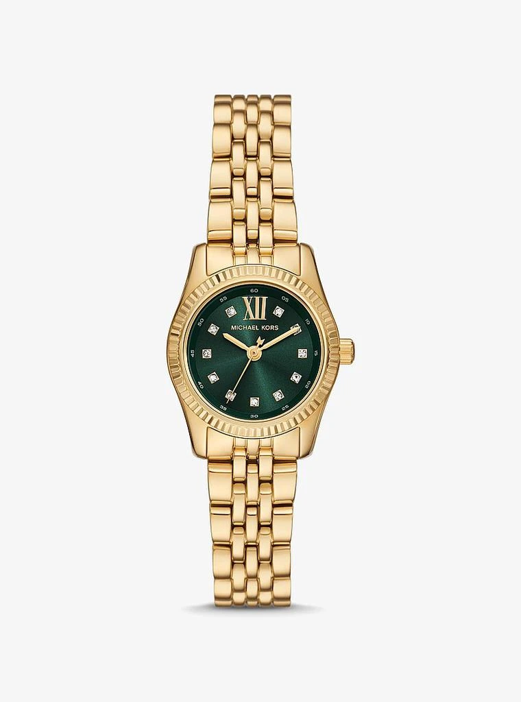 Michael Kors Petite Lexington Pavé Gold-Tone Watch - Quartz  display picture 1