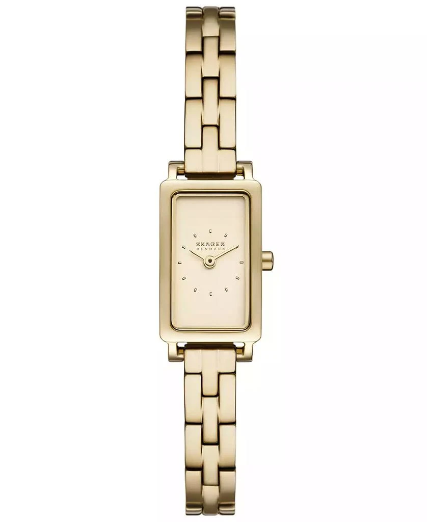 Skagen Women's Hagen Micro Quartz Two-Hand Gold Stainless Steel 31mm 1