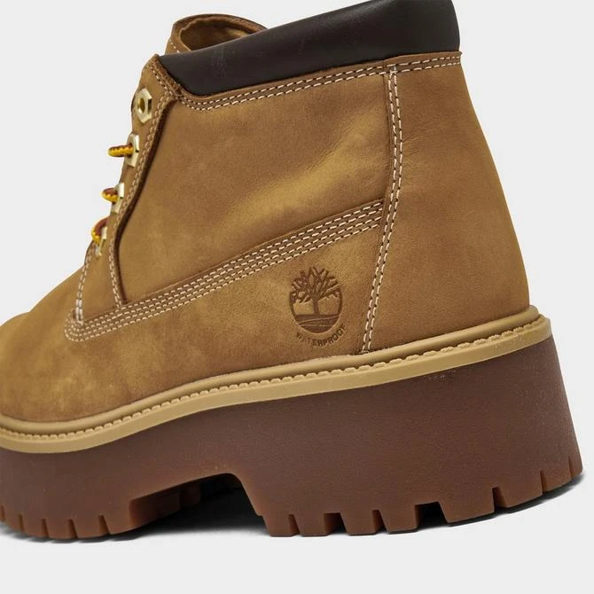 Timberland Women's Timberland Stone Street Premium Platform Waterproof Chukka Boots 3
