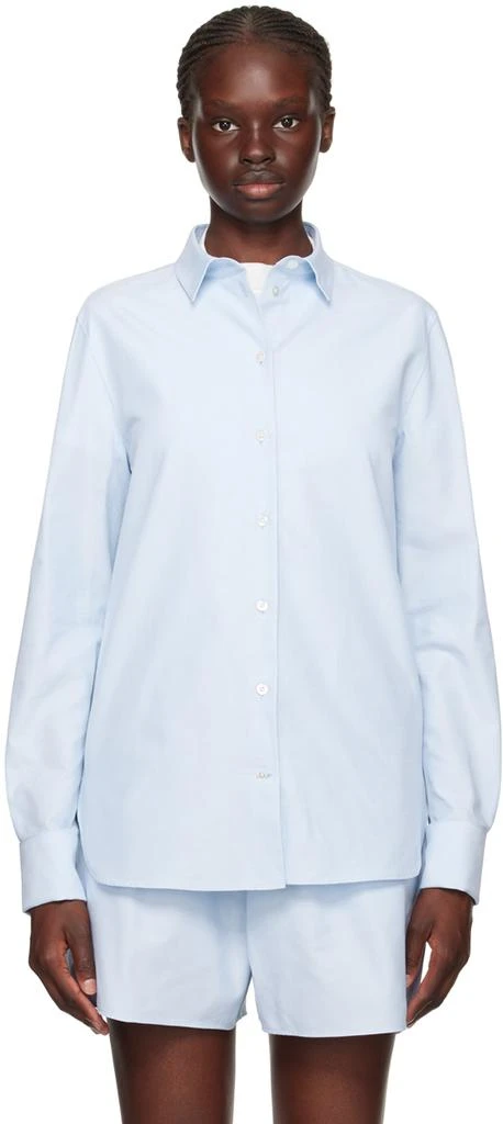 The Row Blue Metis Shirt 1