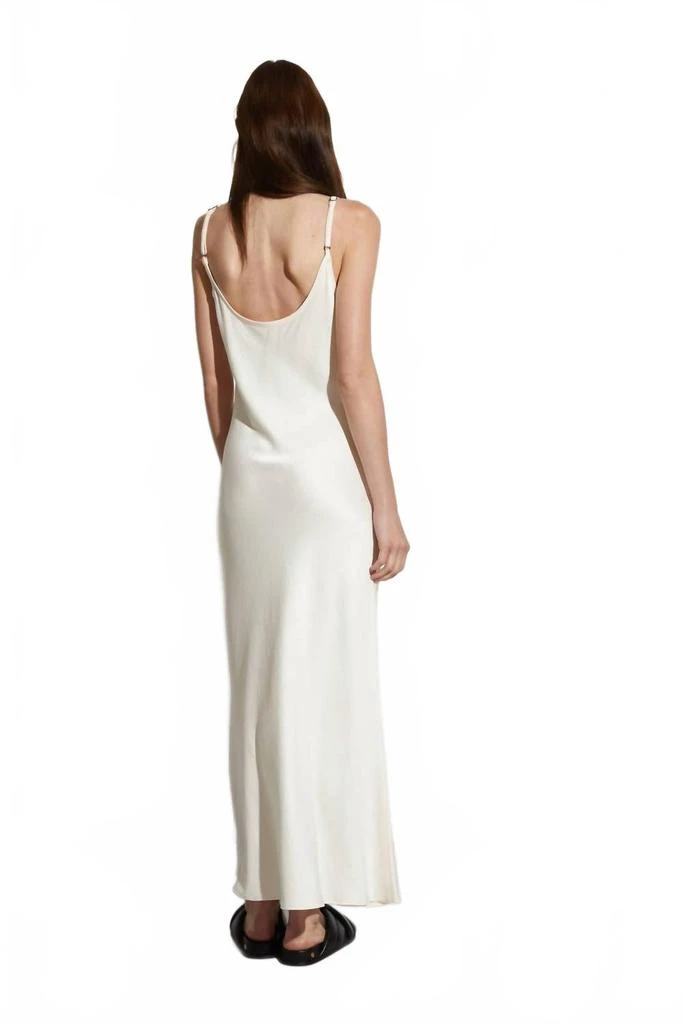 Saint Art Haley Slip Dress In Ivory 2