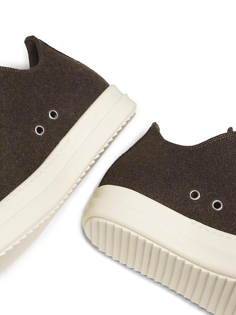 Rick Owens Low Sneaks Leather Sneakers 5