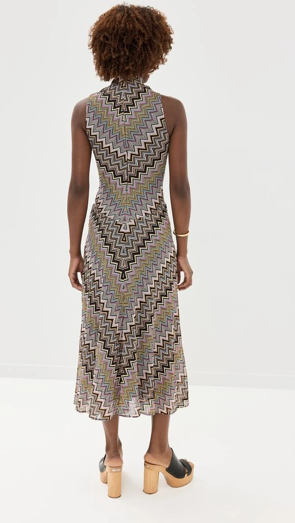 Missoni Long Sleeveless Dress with Gathered Neckline 3
