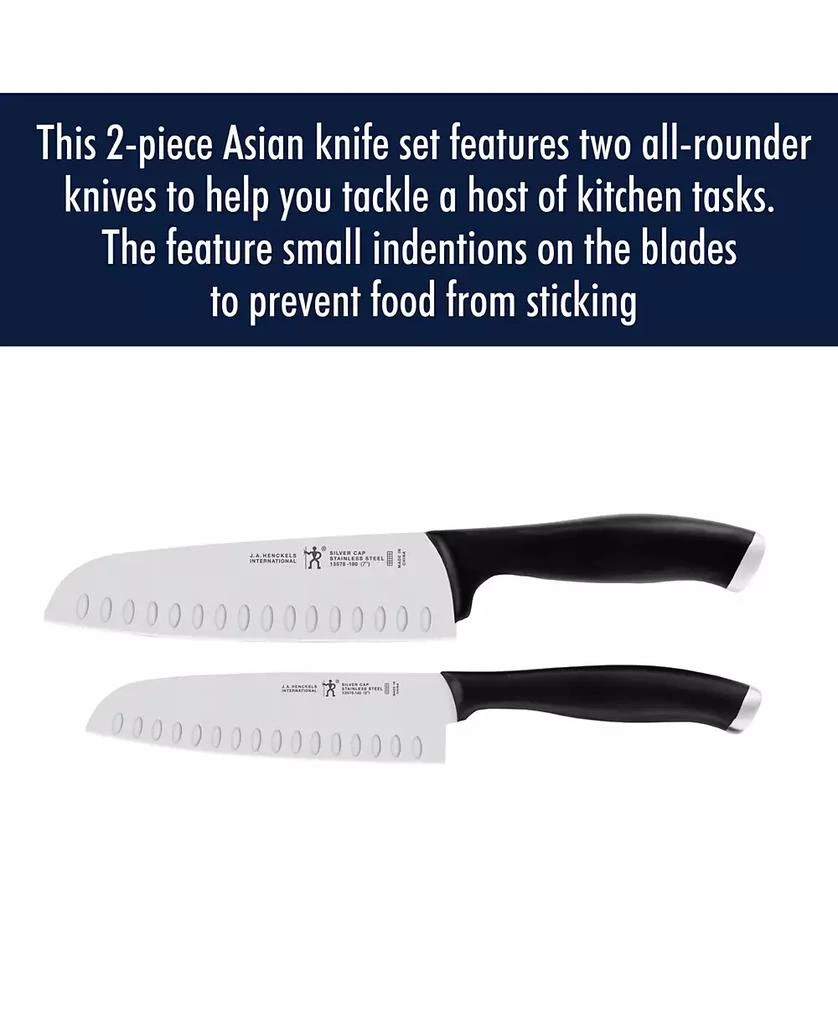 ZWILLING HENCKELS International Silvercap 2-Pc. Asian Knife Set 3