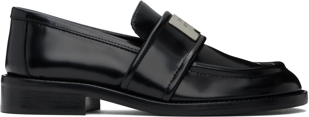 極美品 Acne Studios Loafers Black 27.5 Acne Studios Black Leather Loafers - Shoes - BeyondStyle