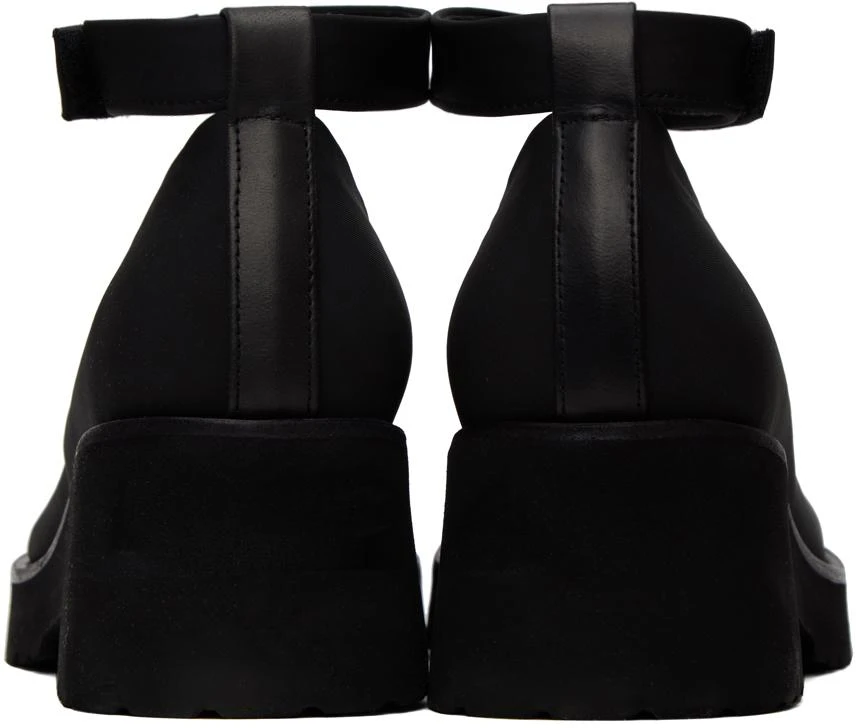 AMOMENTO Black Strap Loafers 2