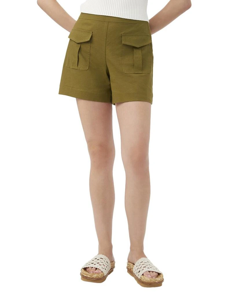 Trina Turk Barbonici Linen-Blend Short 1