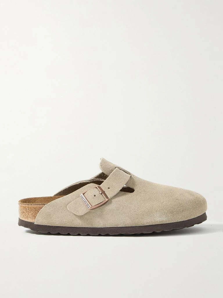 Birkenstock Boston 绒面革拖鞋  - IT38 1