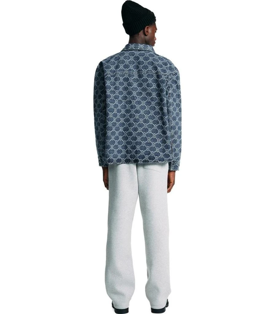 DAILY PAPER Daily Paper Rahul Shield Blue Overshirt 3