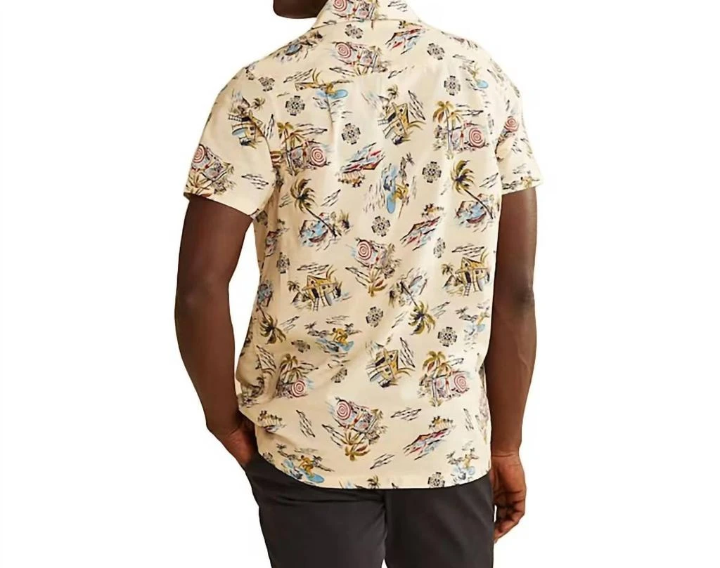 Pendleton Aloha Shirt In Sand Palms 3