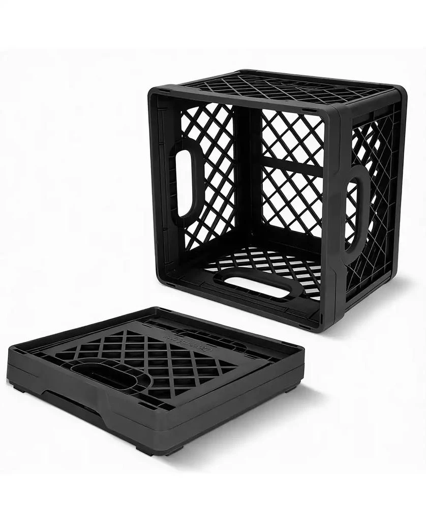 YIGII 25L Collapsible Storage Bins - Stackable, Durable, Lightweight