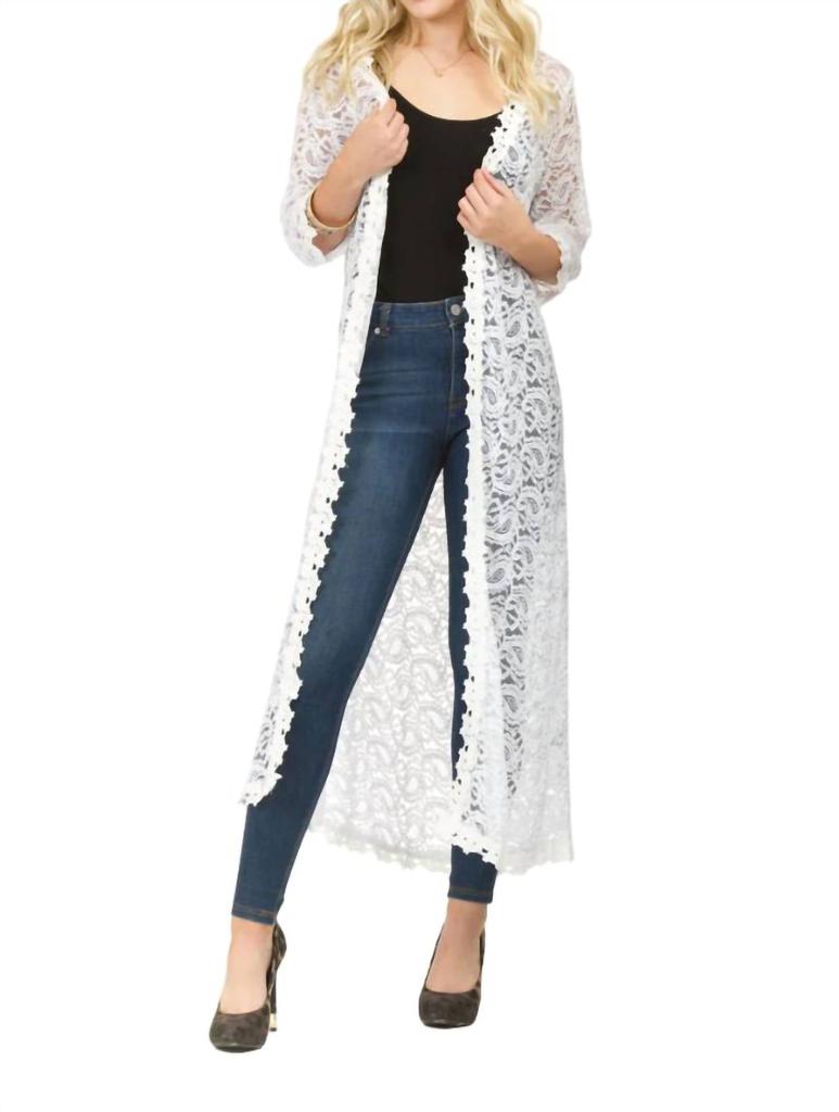 Papillon Papillon - Stella Lace Duster