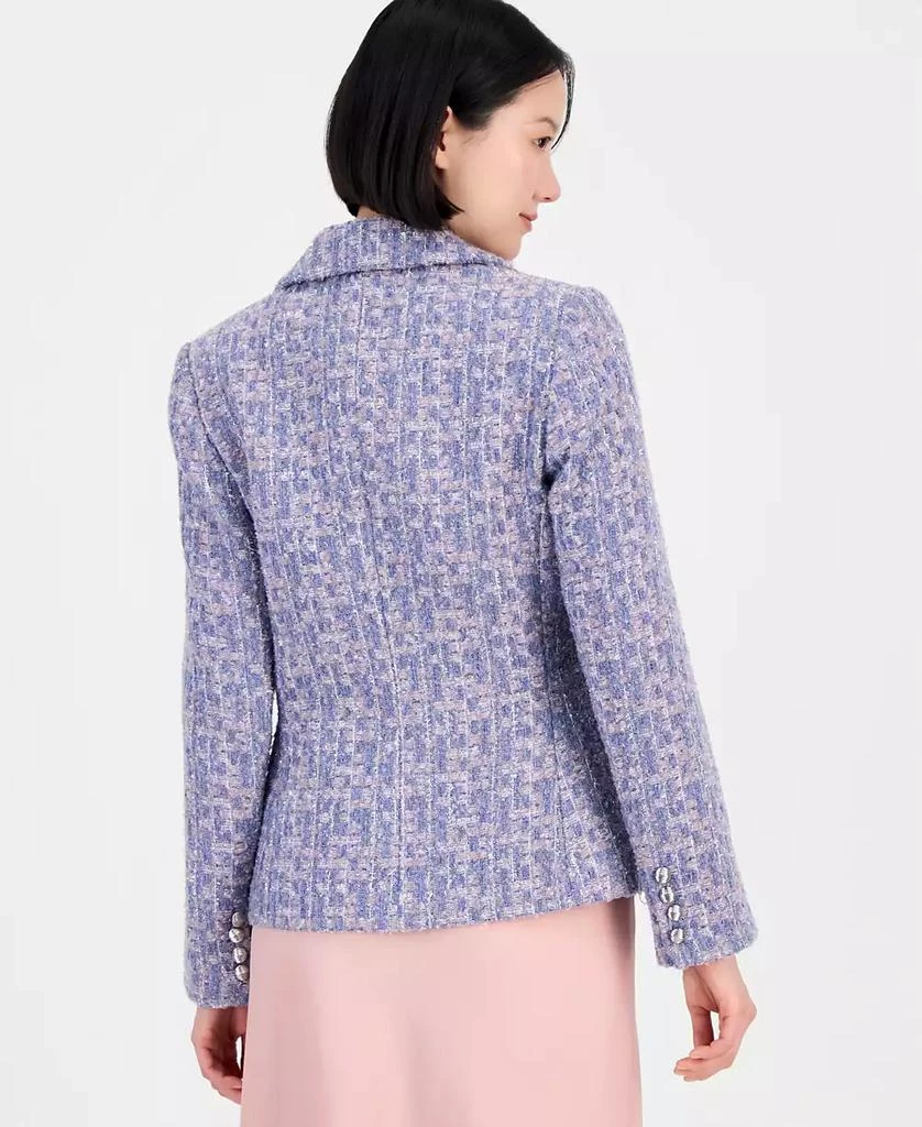 Tahari Petite Double-Breasted Blazer 4