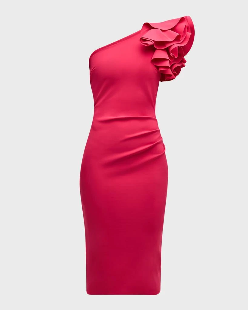 fuchsia pink bodycon dress Barbie Spice Dress | Pink Bodycon Dress