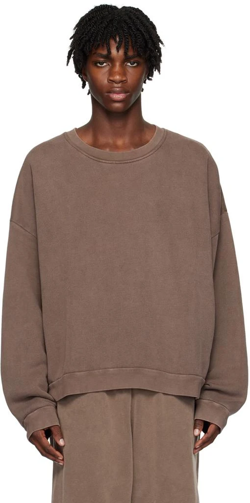 Acne Studios Brown Faded Sweatshirt 1