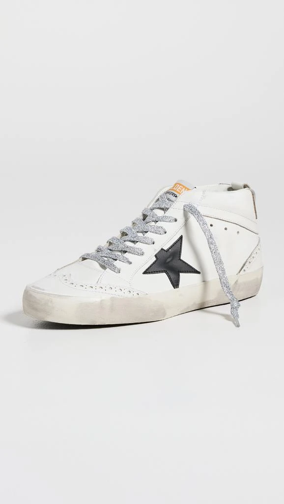 Golden Goose Mid Star Leather Upper Star Sneakers 2