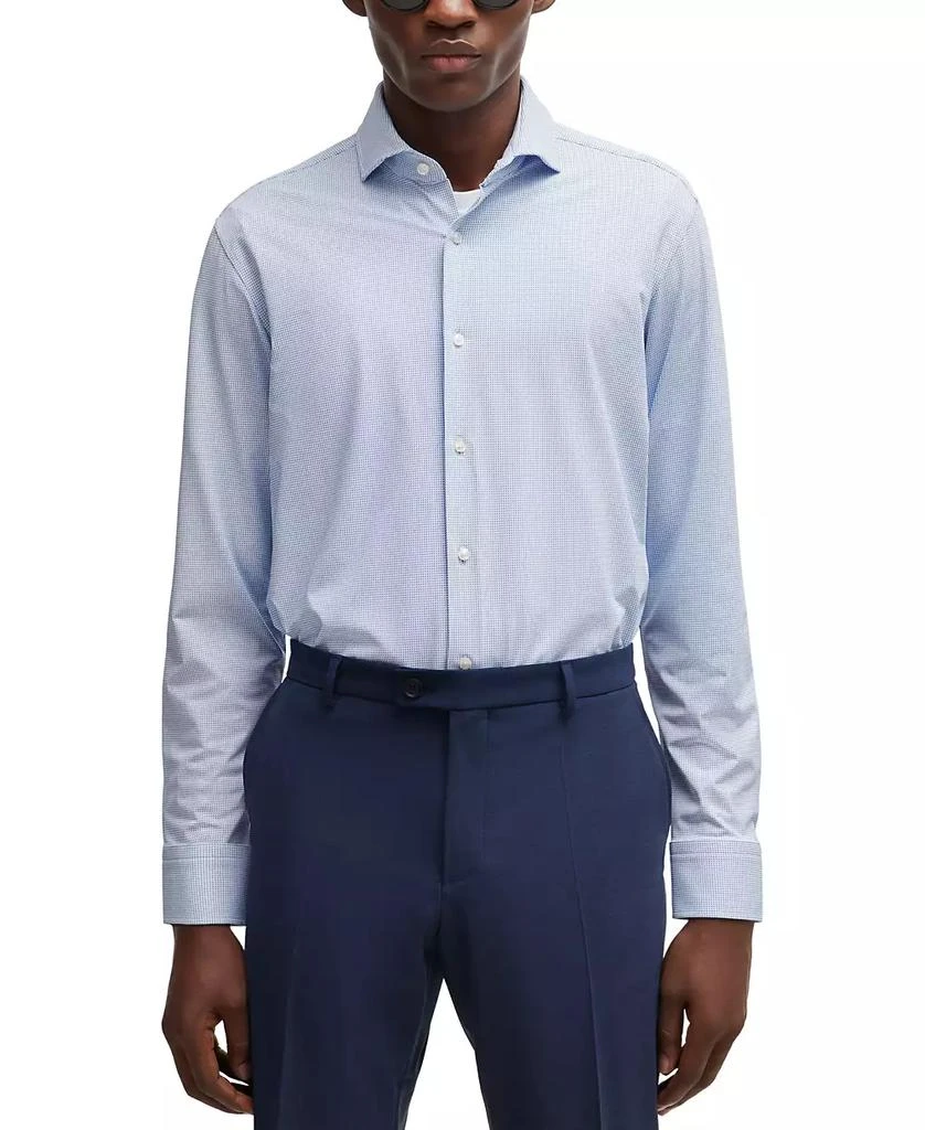 Hugo Boss Men's Performance-Stretch Regular-Fit Shirt 1