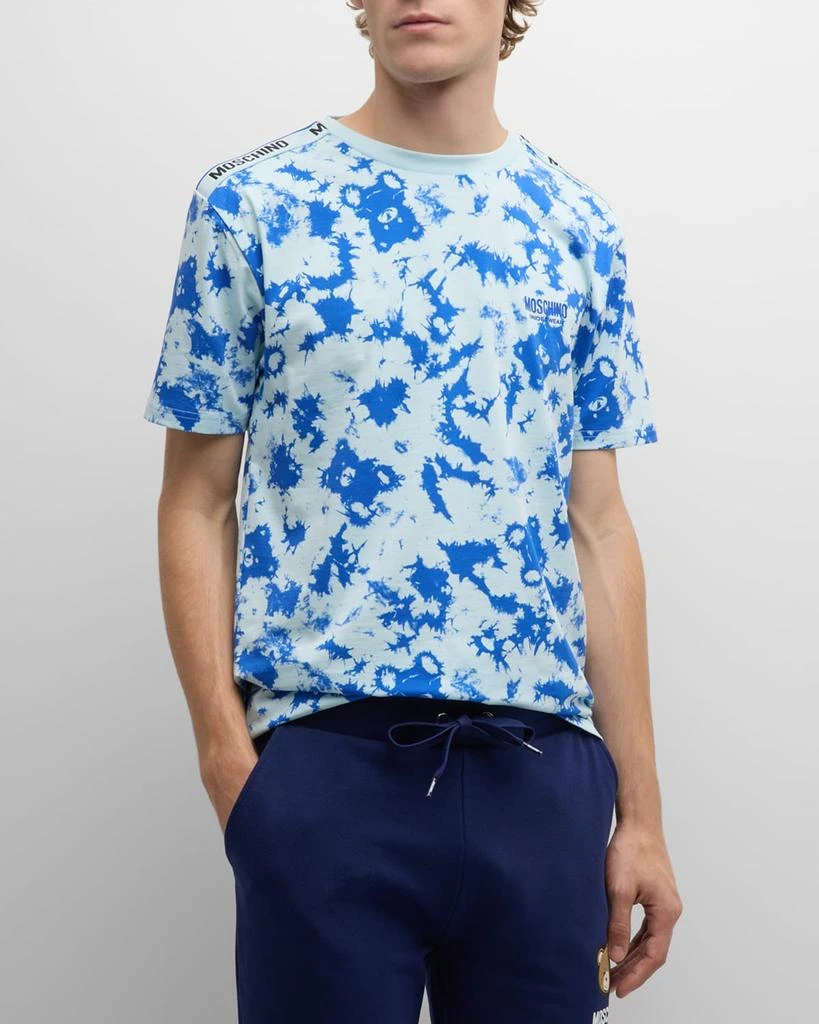 Moschino Men's Tie-Dye Underbear T-Shirt 1