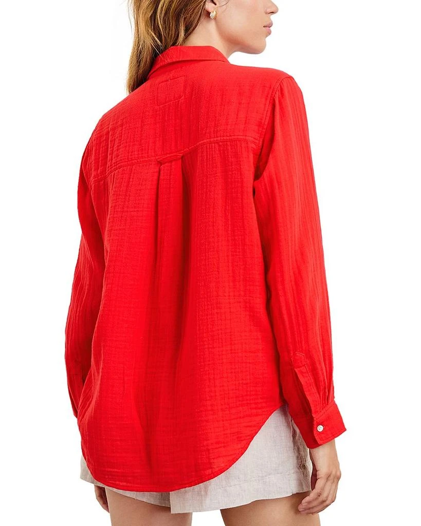 Rails Ellis Cotton Gauze Button Down Shirt 3