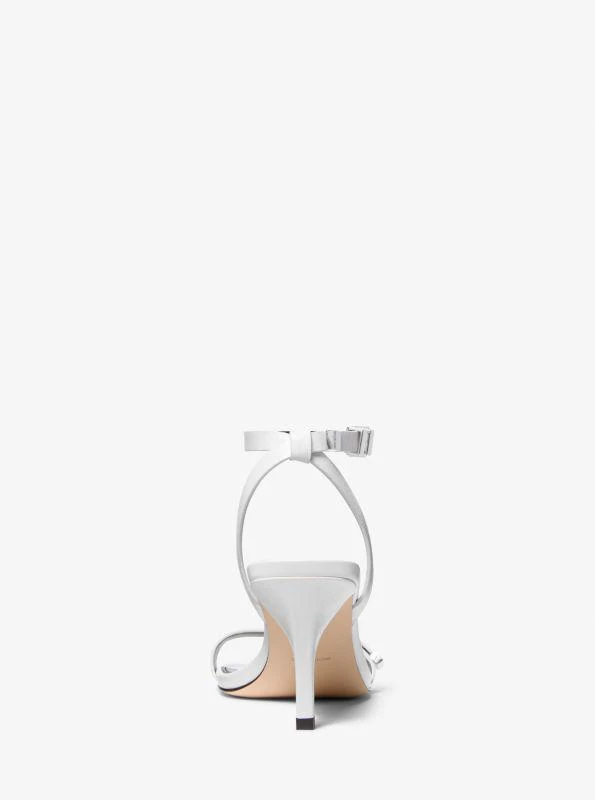 Michael Kors Darrington Crackled Leather Sandal 3