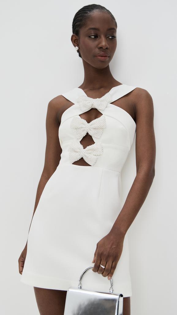 新作【Rebecca Vallance】Maeve mesh minidress Maeve mesh minidress in black - Rebecca Vallance | Mytheresa