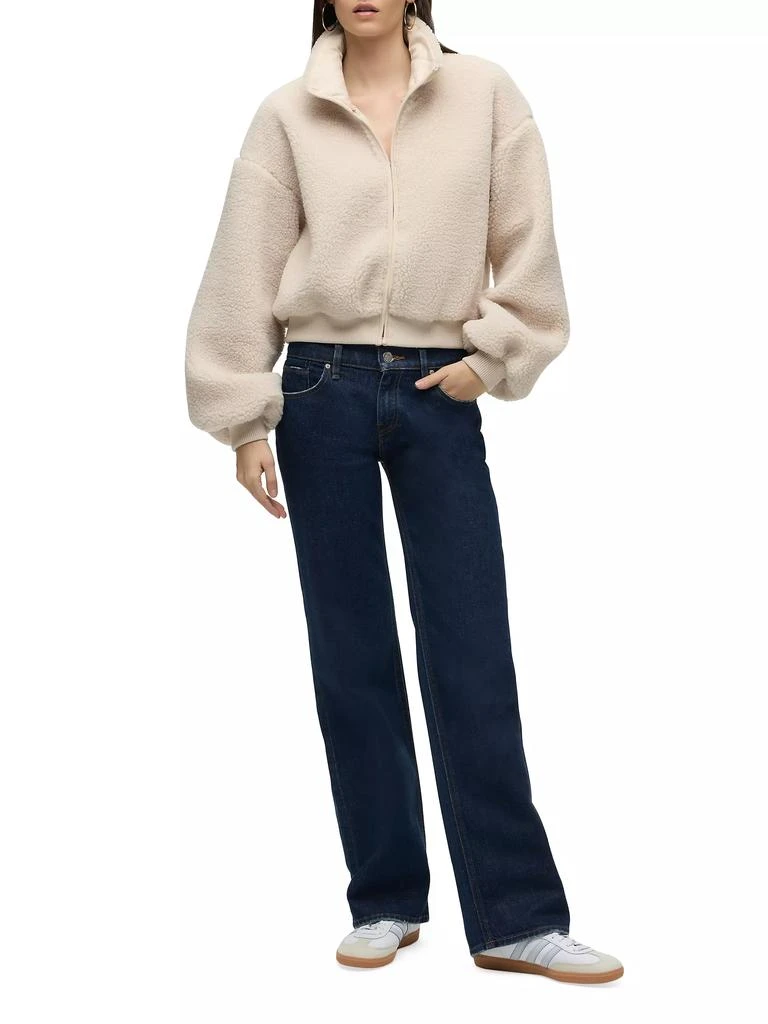 Hudson Kelli Low-Rise Wide-Leg Jeans 2