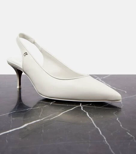 Christian Louboutin Sporty Kate Sling 55 leather slingback pumps 5