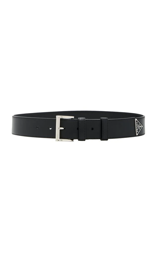Prada Prada - Leather Belt - Black - 65 cm - Moda Operandi 1