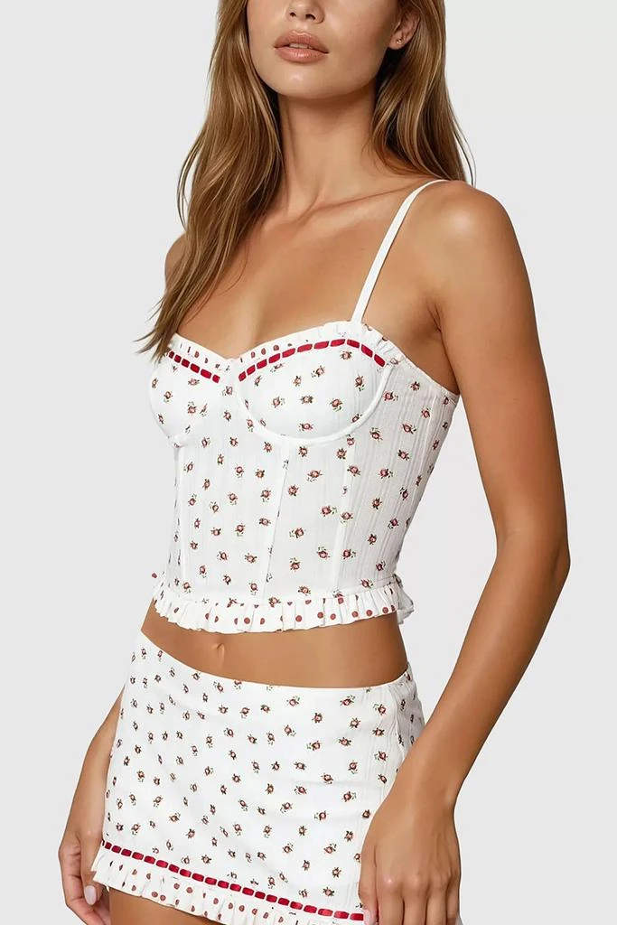 Edikted Edikted Mica Floral Cupped Corset 5