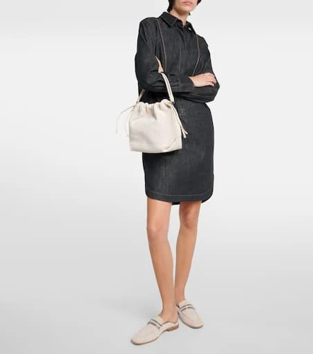 Brunello Cucinelli Denim shirt dress 2