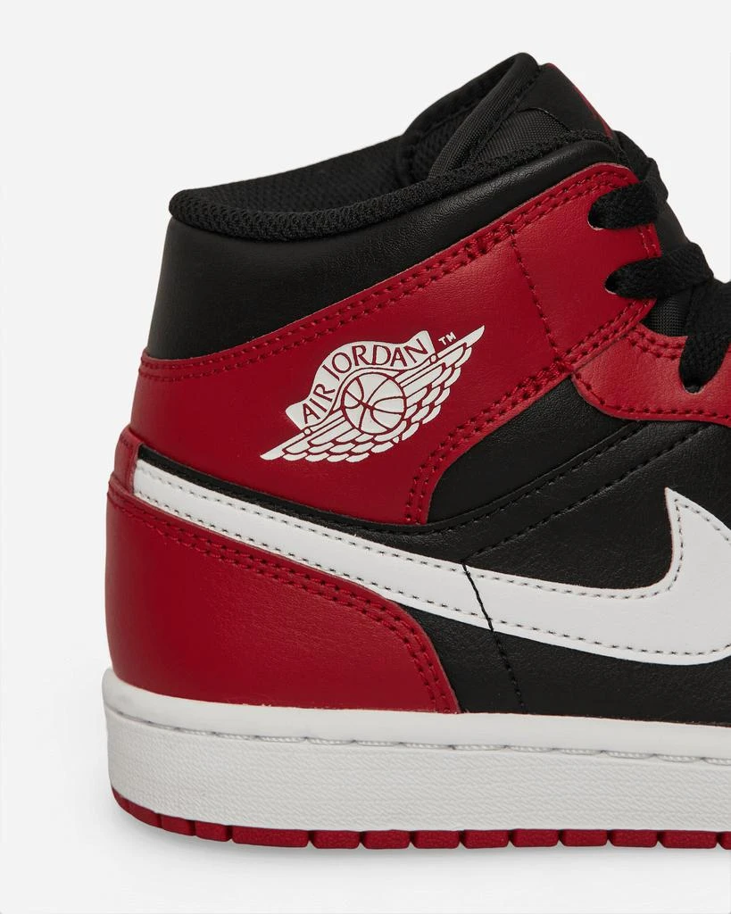 Jordan Air Jordan 1 Mid Sneakers Black / Gym Red / White 6
