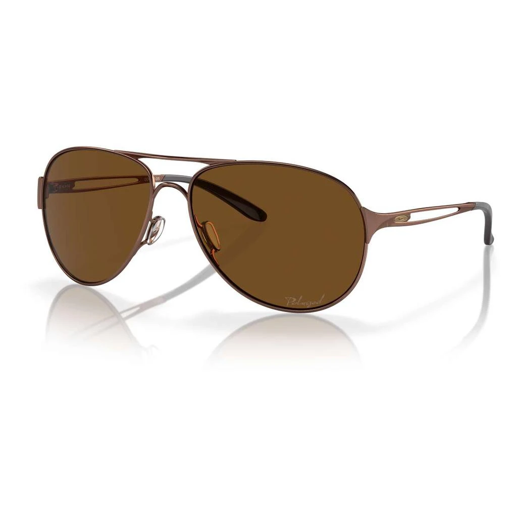 Oakley Oakley Caveat Women's Rose Gold Aviator Sunglasses 1