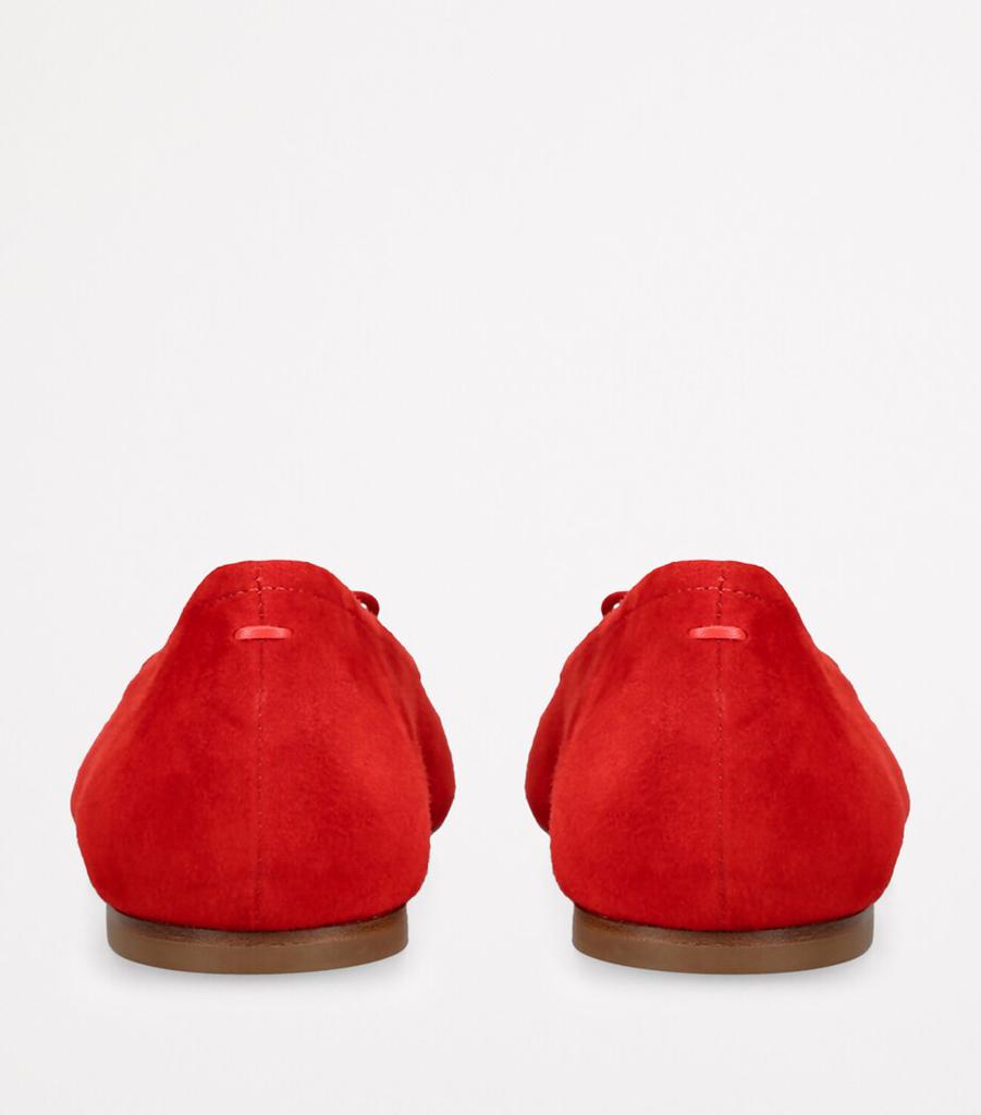 AEYDE Suede Delfina Ballet Flats