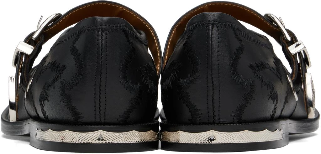 Toga Virilis Black Leather Loafers 2