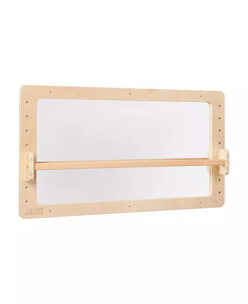 ECR4Kids Wall-Mounted Coordination Mirror, Natural