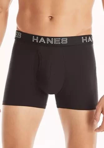 Hanes 4 Pack Of Assorted Trunks 1