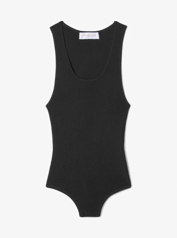 Michael Kors Stretch Viscose Bodysuit 3