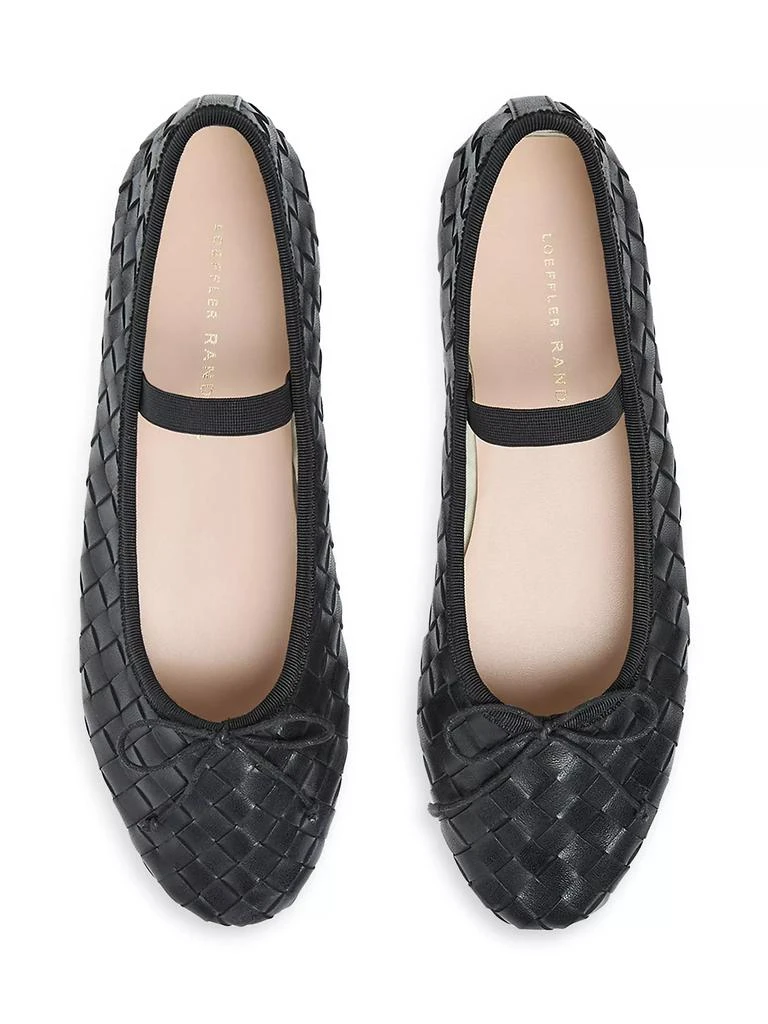 Loeffler Randall Leonie Leather Ballet Flats 3