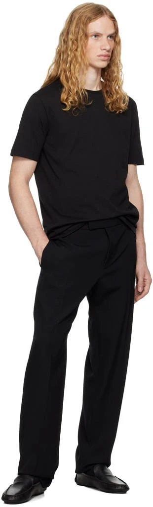 The Row Black Luke T-shirt 5