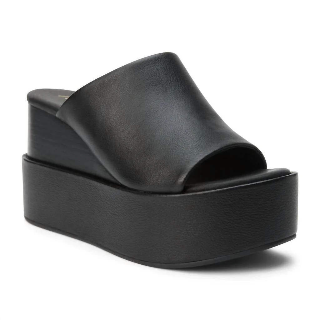 Matisse Women's Georgia Platform Wedge Sandal In Black 1