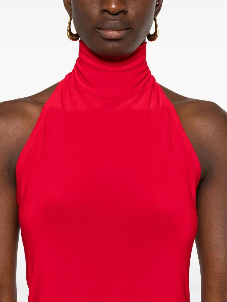 Norma Kamali NORMA KAMALI - Halter-neck Mini Dress 3