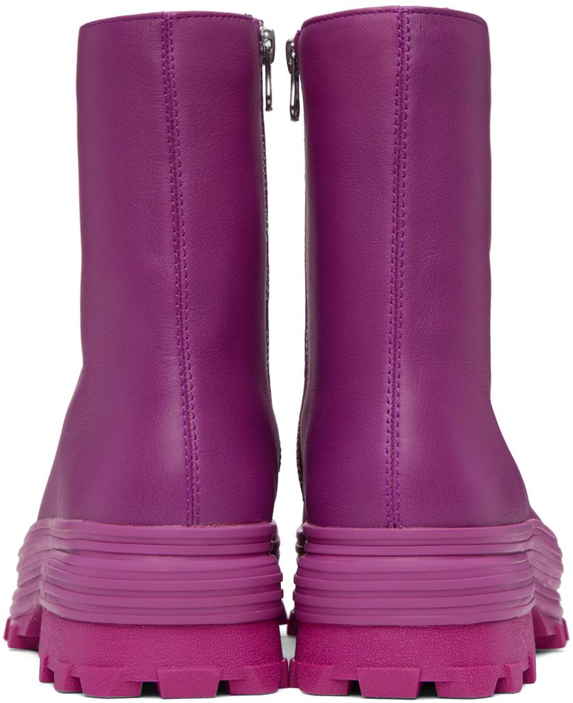 CAMPERLAB Purple Traktori Boots